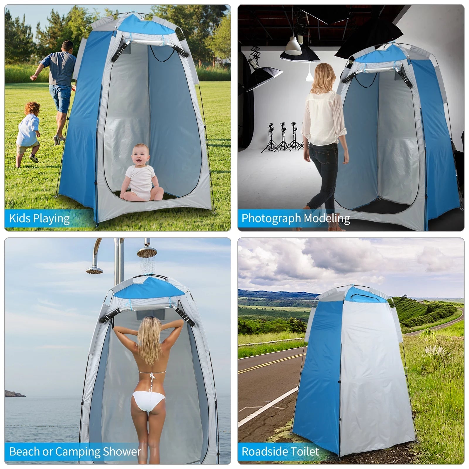 1-Person Camping Tents, Shower Tents - The Toy Base