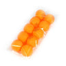 10 Ping Pong Balls (White/Orange) - The Toy Base