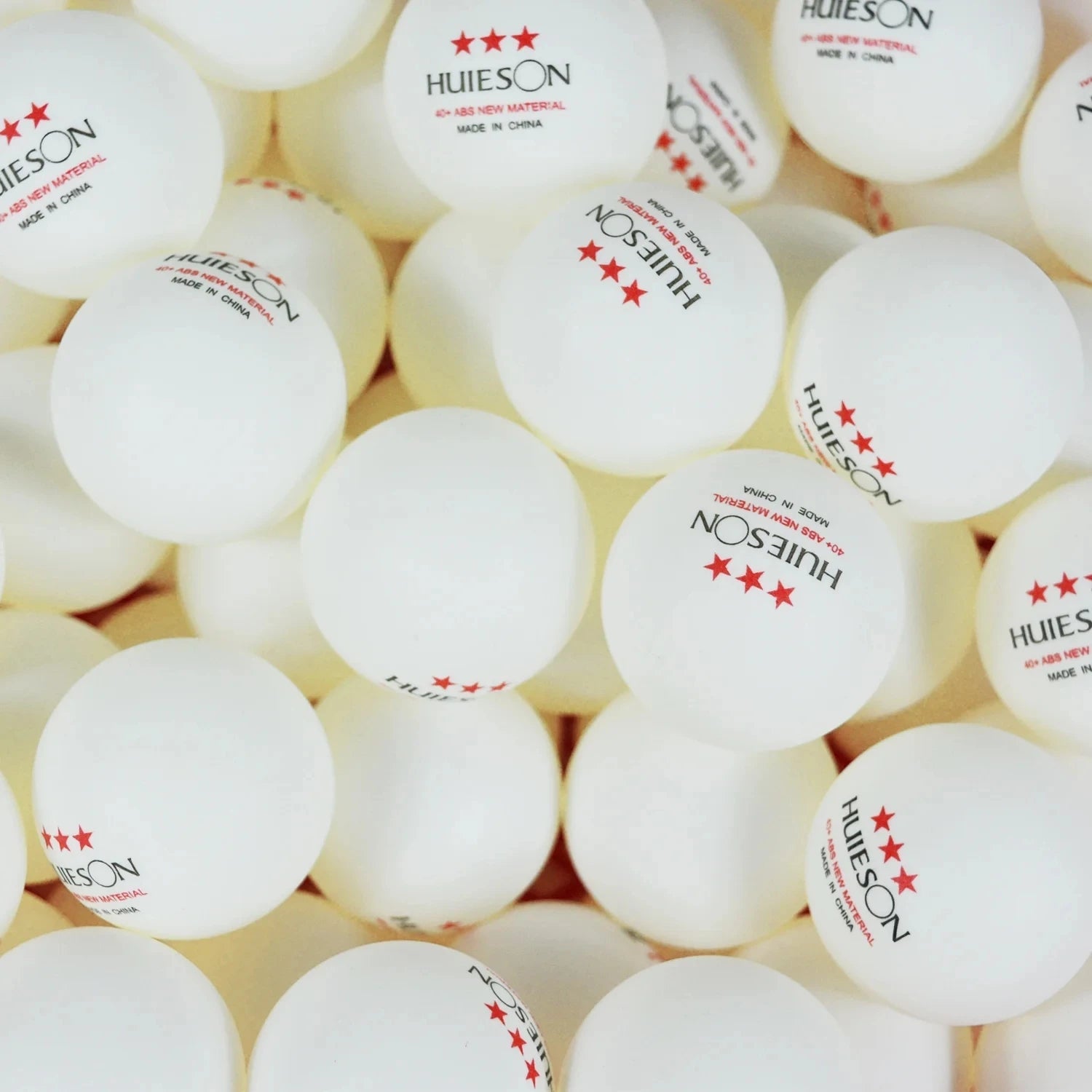 10 Ping Pong Balls (White/Orange) - The Toy Base