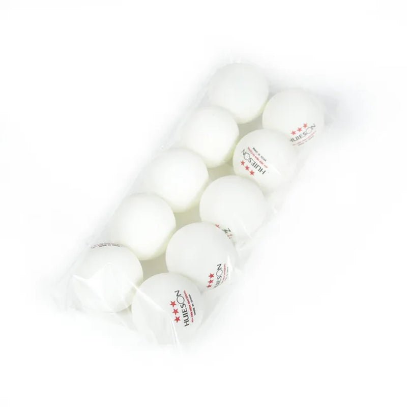 10 Ping Pong Balls (White/Orange) - The Toy Base