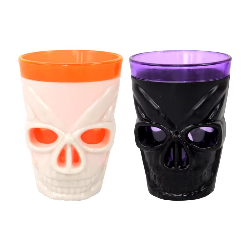 3 - Piece LED Skull Halloween Drinking Cups - Toybase