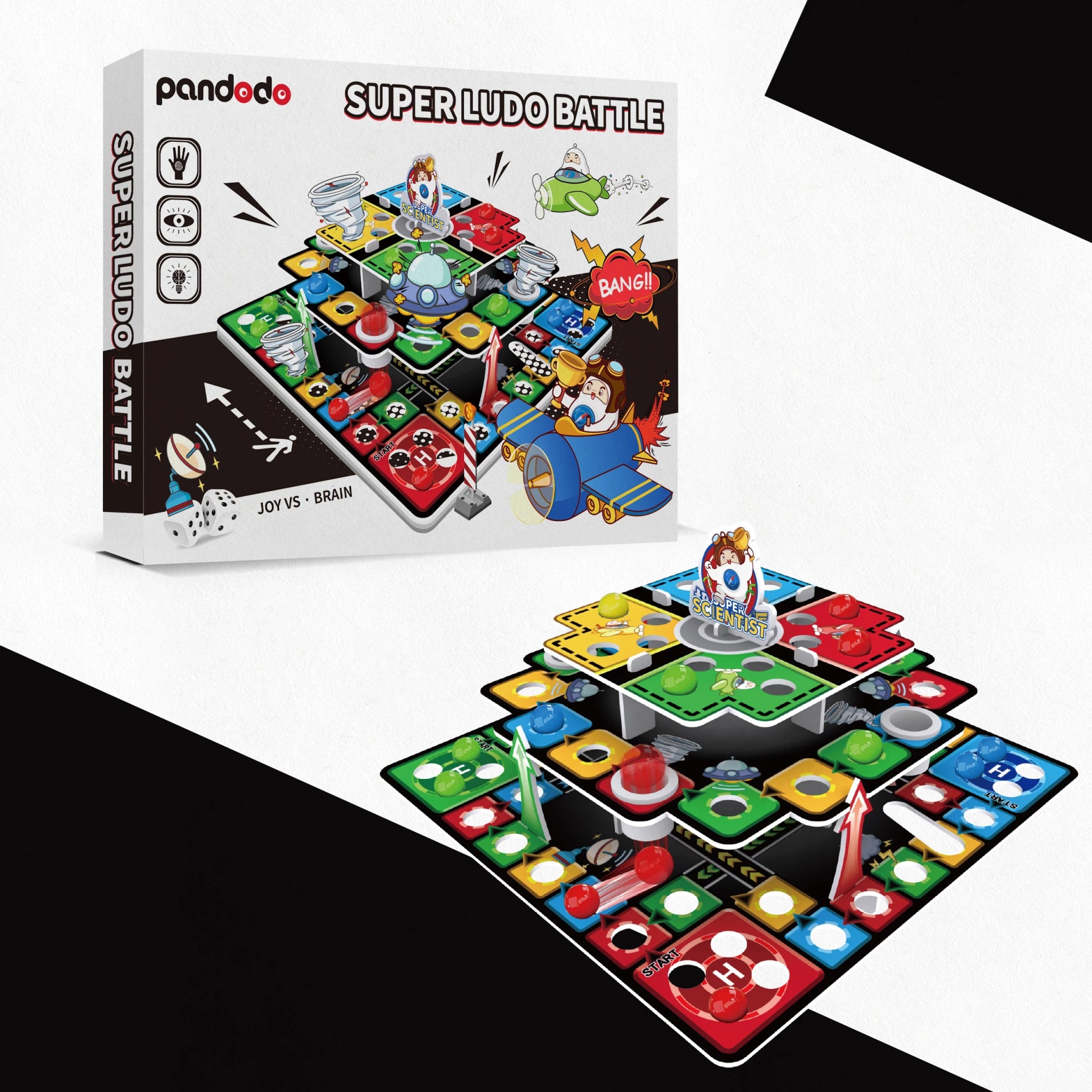 3D Ludo (Board Game) - The Toy Base