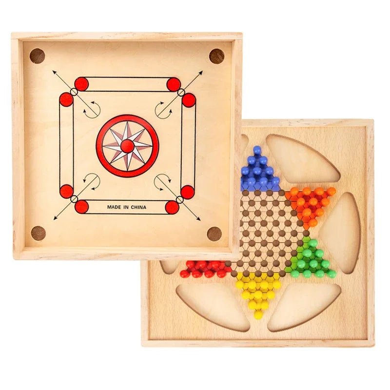 4 in 1 Carrom Board - The Toy Base