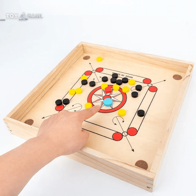 4 in 1 Carrom Board - The Toy Base