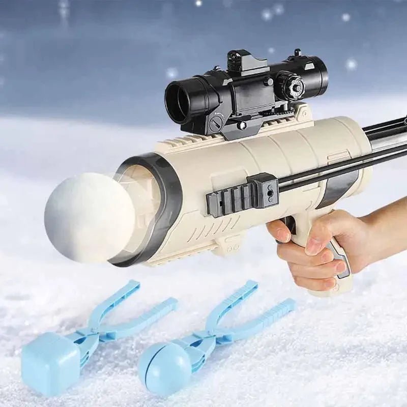 6 Gear Adjustable Snowball Maker Tool Snowball Launcher Thrower Winter Snowball Guns Snow Kid Toys - The Toy Base