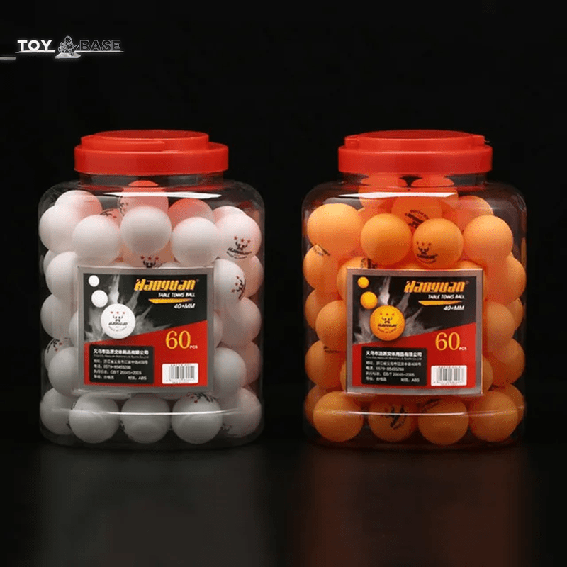 60 Professional 3 Star Table Tennis Balls - The Toy Base