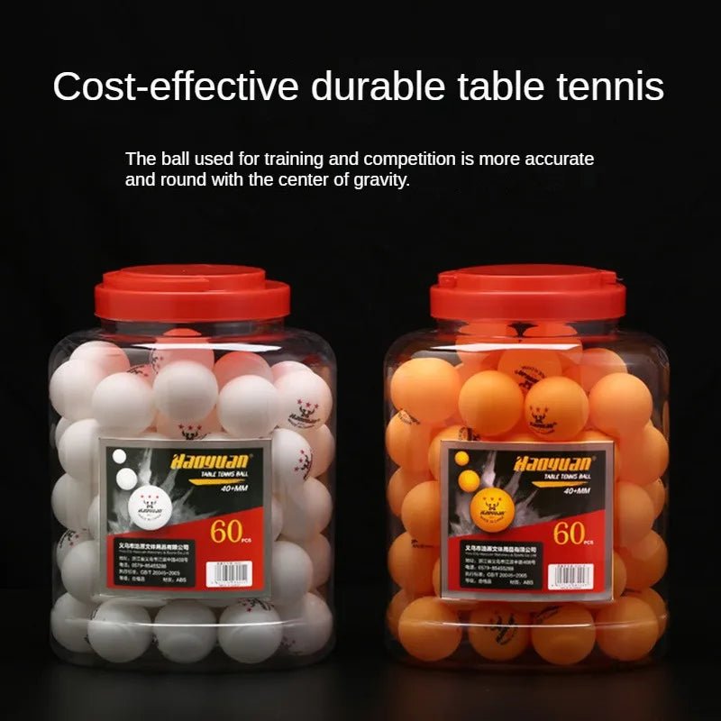 60 Professional 3 Star Table Tennis Balls - The Toy Base