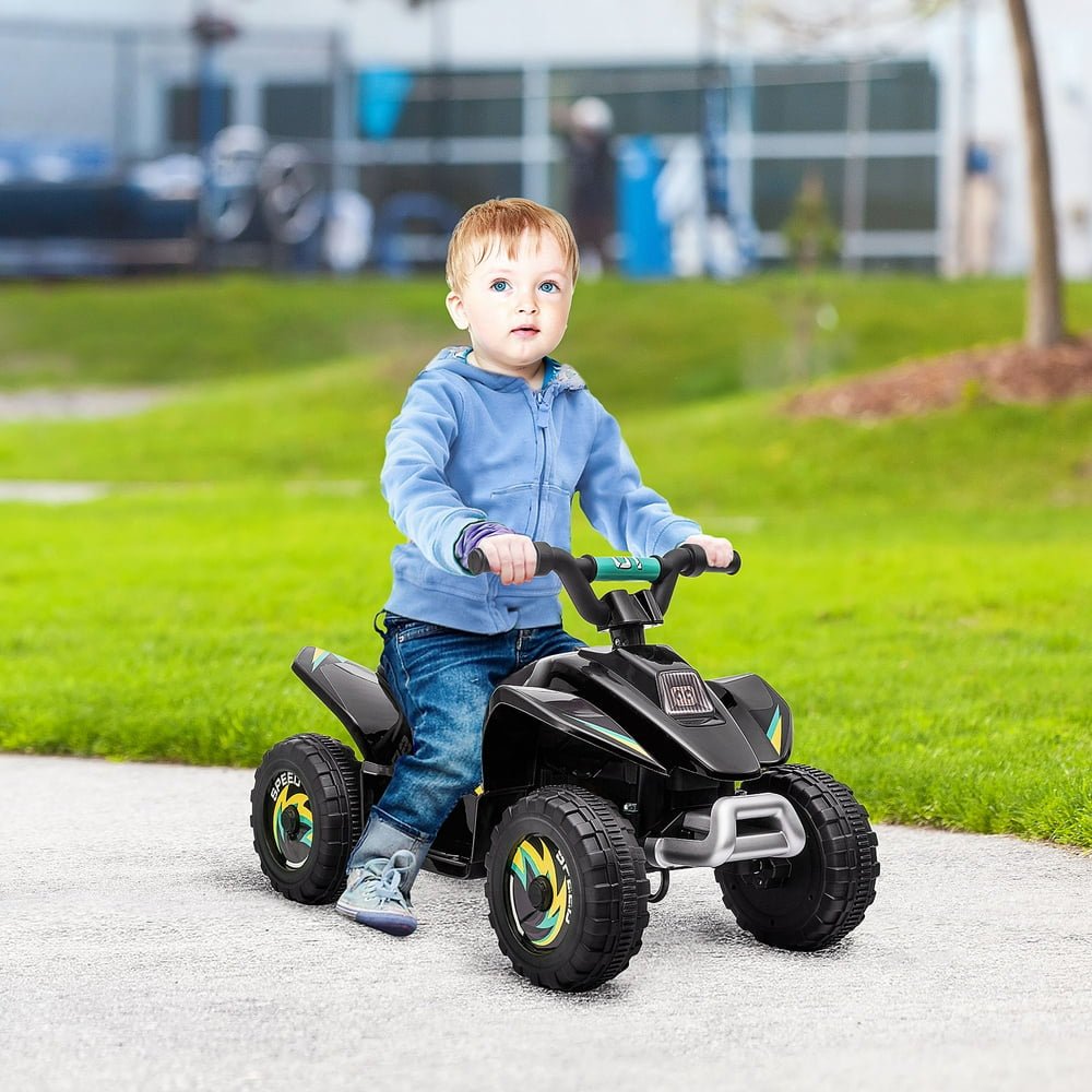 6V Kids Electric Ride on Car with Big Wheels 18-36 Months Old - The Toy Base