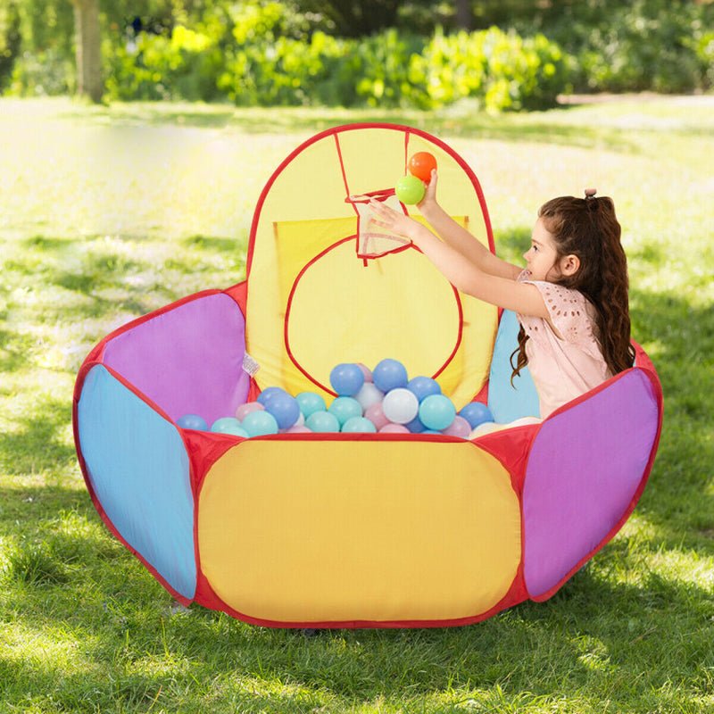 7 Pieces Kids Ball Pit Pop up Play Tents - The Toy Base