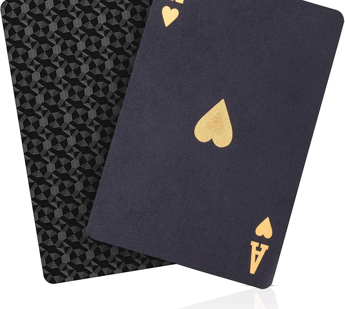 Acelion Black Diamond Poker Cards - Waterproof Playing Cards - The Toy Base