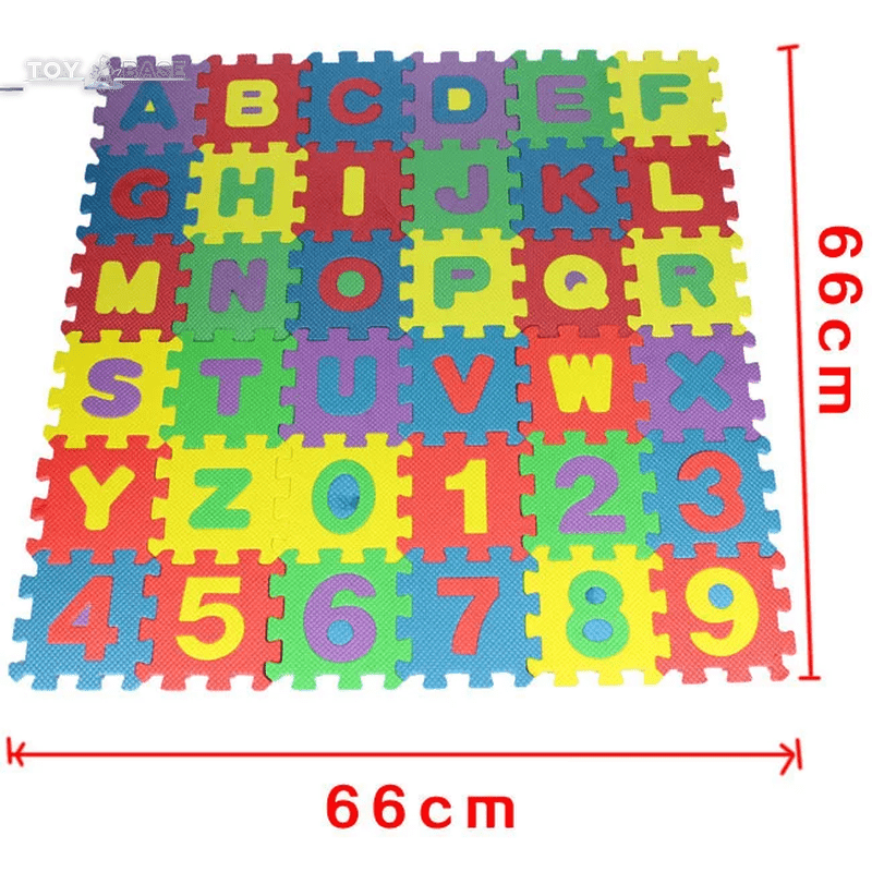 Alphabet Baby Mat (36pcs) - The Toy Base