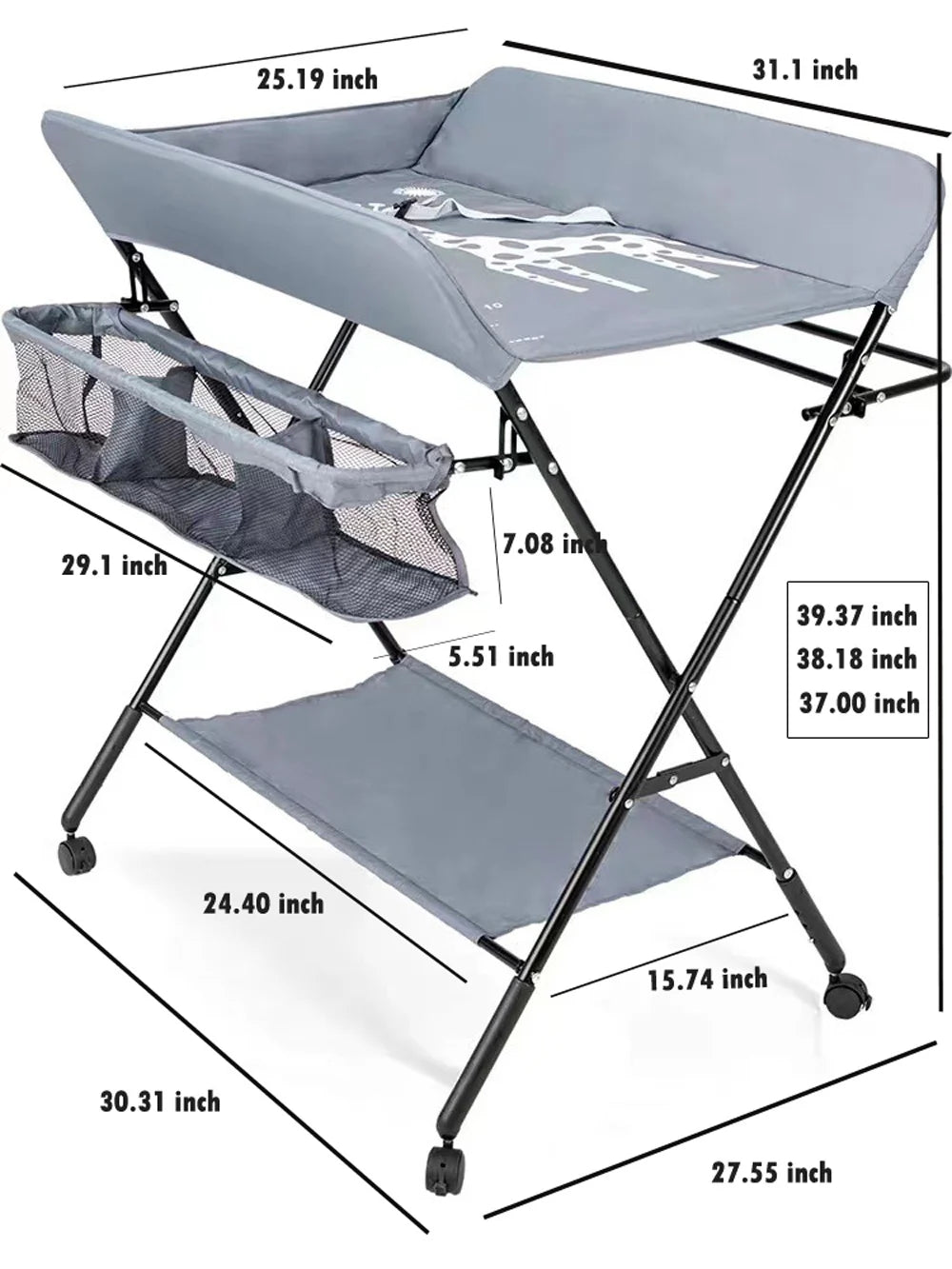 Angku Multifunctional Baby Crib - The Toy Base