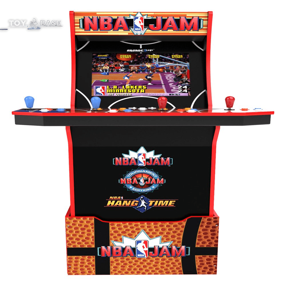 Arcade 1UP, NBA Jam Arcade W/ Riser and Light up Marquee - The Toy Base