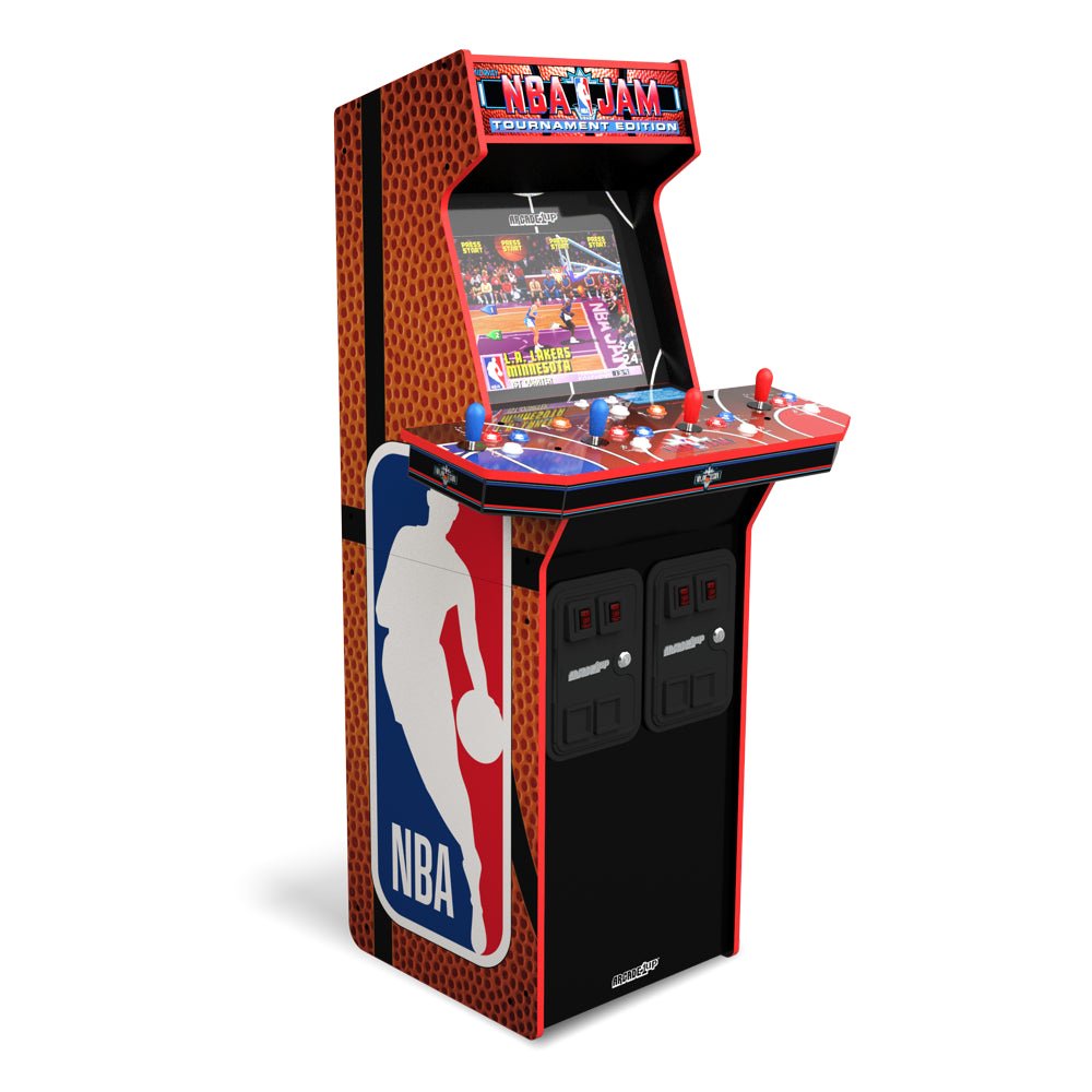 Arcade 1UP, NBA Jam Arcade W/ Riser and Light up Marquee - The Toy Base