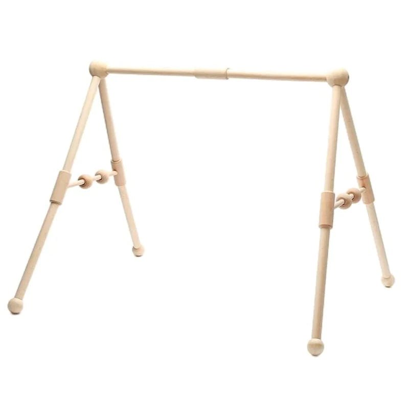 Baby Activity Wooden Fitness Frames Play Gym Mobile Baby Room Decoration Newborn Baby Accessories Rattle Toy - I Love 💕