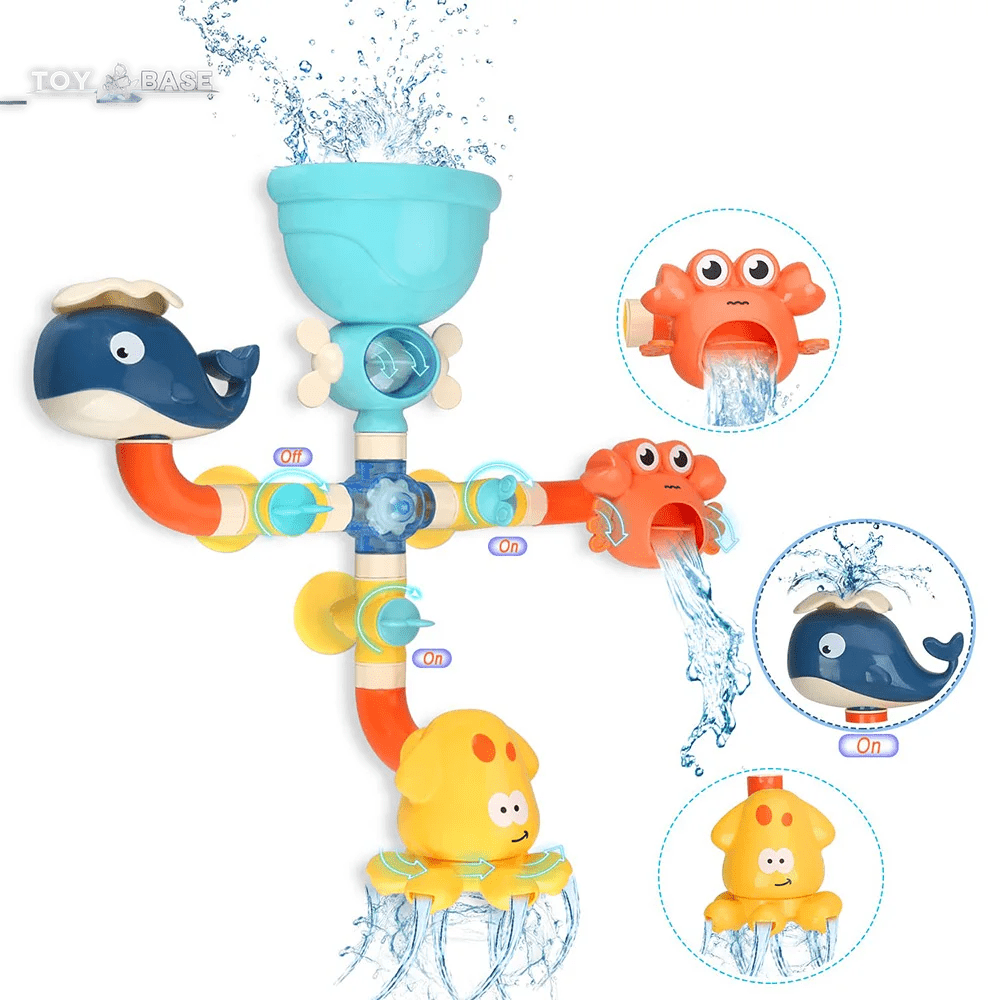 Baby Bath Pipes - The Toy Base