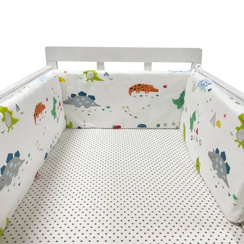 Baby Bumper - Chichonera Crib - Cot Protector - Infant Cotton Children'S Bed Barriers - Newborns around Cushion Braid Cunas Para El Bebe - Toybase