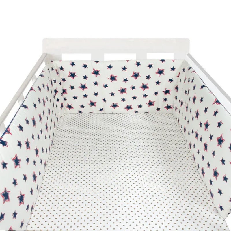 Baby Bumper - Chichonera Crib - Cot Protector - Infant Cotton Children'S Bed Barriers - Newborns around Cushion Braid Cunas Para El Bebe - Toybase