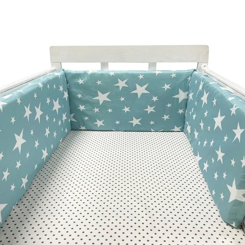 Baby Bumper - Chichonera Crib - Cot Protector - Infant Cotton Children'S Bed Barriers - Newborns around Cushion Braid Cunas Para El Bebe - Toybase