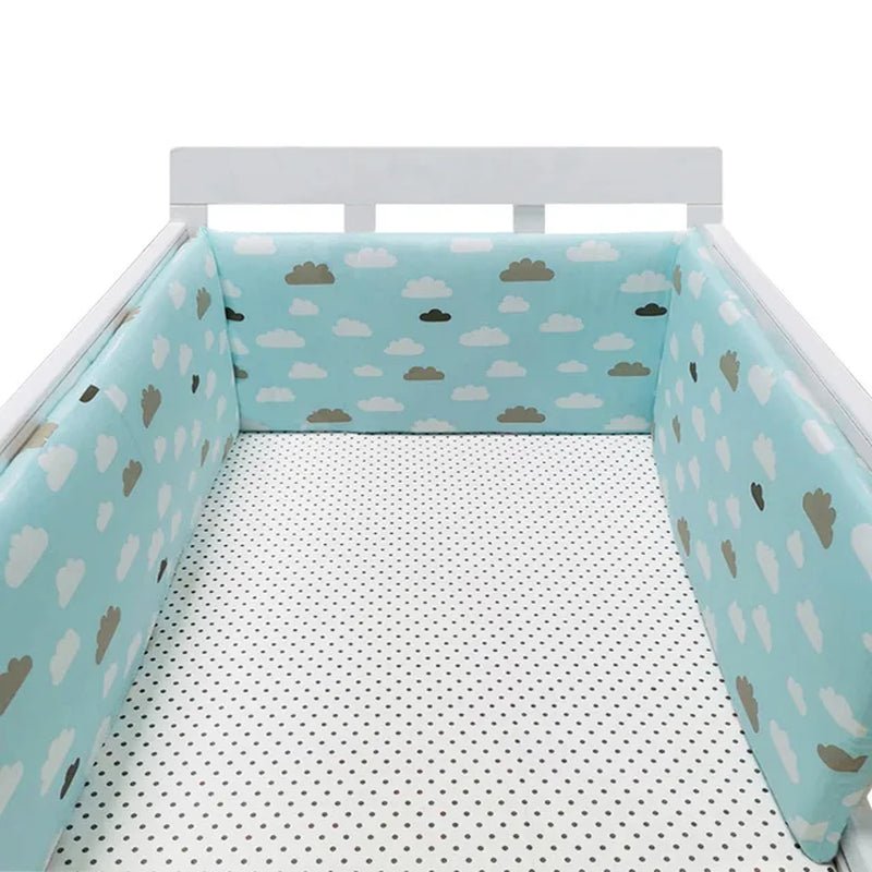 Baby Bumper - Chichonera Crib - Cot Protector - Infant Cotton Children'S Bed Barriers - Newborns around Cushion Braid Cunas Para El Bebe - Toybase