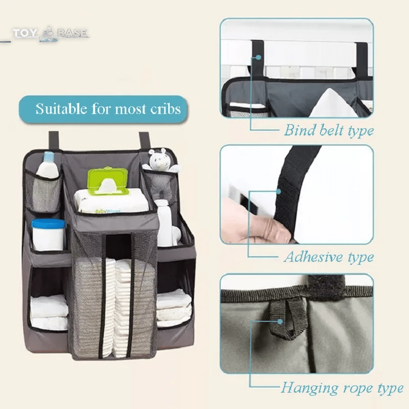 Baby Crib Storage Bag - The Toy Base