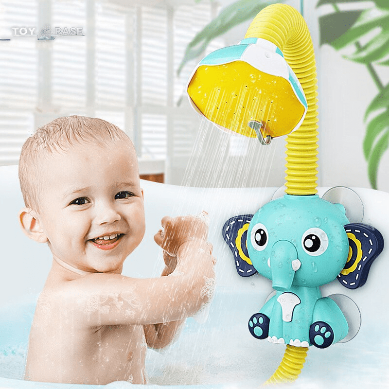 Baby Elephant Faucet (Electric Water Spray Toy) - The Toy Base