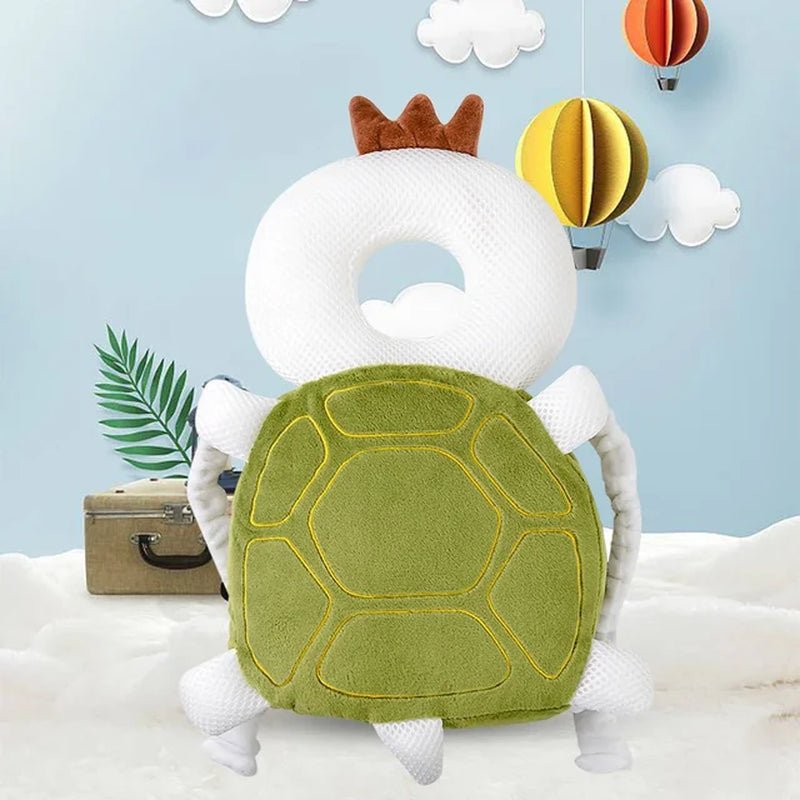 Baby Head Protector Backpack Pillow Soft Cotton Protective Cushion Cartoon Security Pillows Cute Backpack for Baby Walking Crawl - I Love 💕