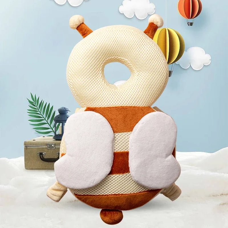 Baby Head Protector Backpack Pillow Soft Cotton Protective Cushion Cartoon Security Pillows Cute Backpack for Baby Walking Crawl - I Love 💕