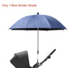 Baby Stroller Parasol, Sun Shade, - Waterproof Universal Umbrella with Clamp - 360 Degree Adjustable UV Protection - The Toy Base