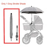 Baby Stroller Parasol, Sun Shade, - Waterproof Universal Umbrella with Clamp - 360 Degree Adjustable UV Protection - The Toy Base