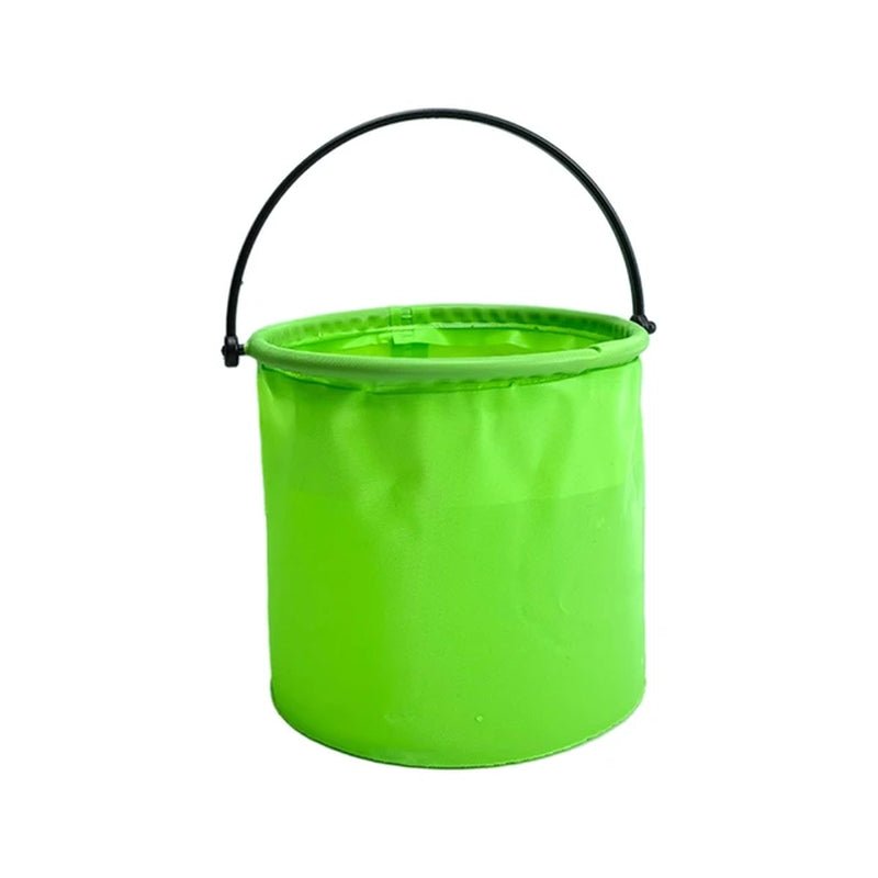 Beach Sand Play Bucket  - Folding Collapsible Bucket - Gardening Tool - Outdoor Sand Pool Play Tool - I Love 💕