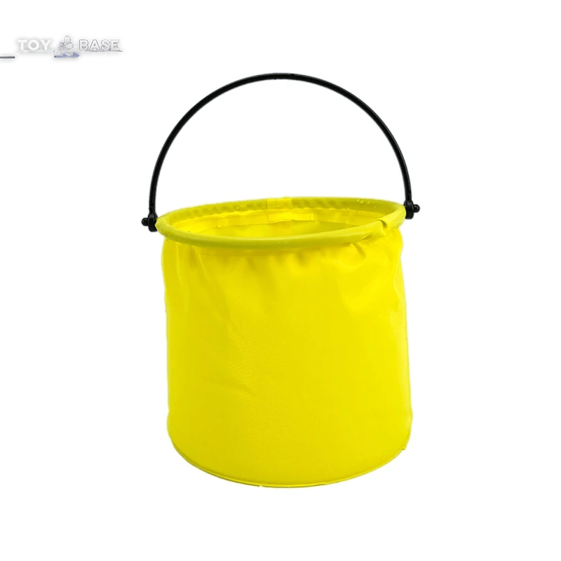 Beach Sand Play Bucket  - Folding Collapsible Bucket - Gardening Tool - Outdoor Sand Pool Play Tool - I Love 💕