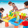 Beach Table Sand Play - outdoor Games - Baby Water Sand Dredging Tools - I Love 💕