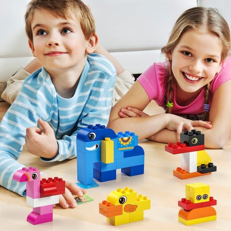 Big Size Building Blocks, (Large Compatible Animal Building Bricks) - The Toy Base