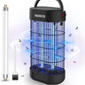 Bug Zapper Indoor,Electric Mosquito Zapper with 20W UV Light,4400V Powerful Electric Shock Mosquito Trap, Fly Zapper(Black) - The Toy Base