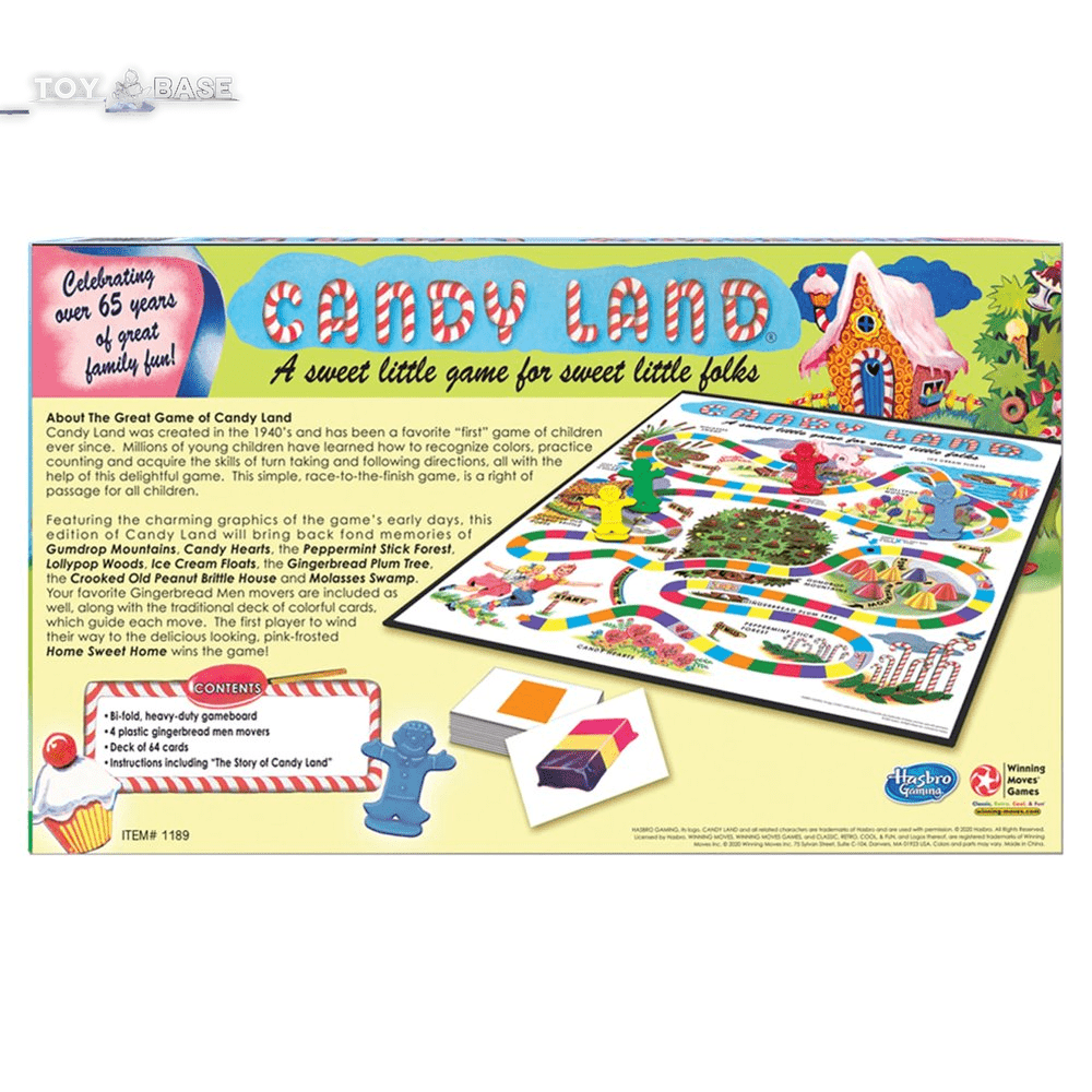 Candy Land - 65Th Anniversary Edition Board Game - The Toy Base