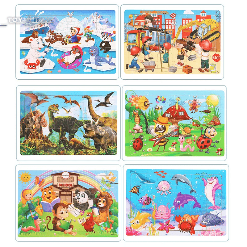 Cartoon Puzzle Collection - The Toy Base