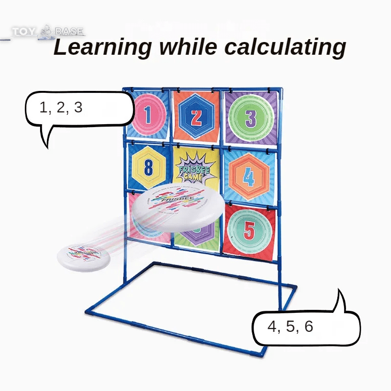 Children'S Frisbee Throwing Game,8+,Indoor/Outdoor Toy, Parent - Child Interaction, Calculation&Scoring, Pairs Competition, Gift - Toybase