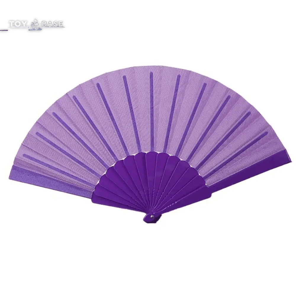 Chinese Elegant Hand Fan - Portable Folding Fan - Chinese Elegant Fabric - I Love 💕