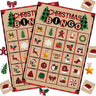 Christmas Bingo Cards Games - Christmas Crafts for Kids - Winter Holiday Activities for Family Large Group Classroom - The Toy Base