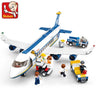 City Cargo Aircraft Plane - Storage Airport Airbus Airplane - Creative Building Blocks - The Toy Base