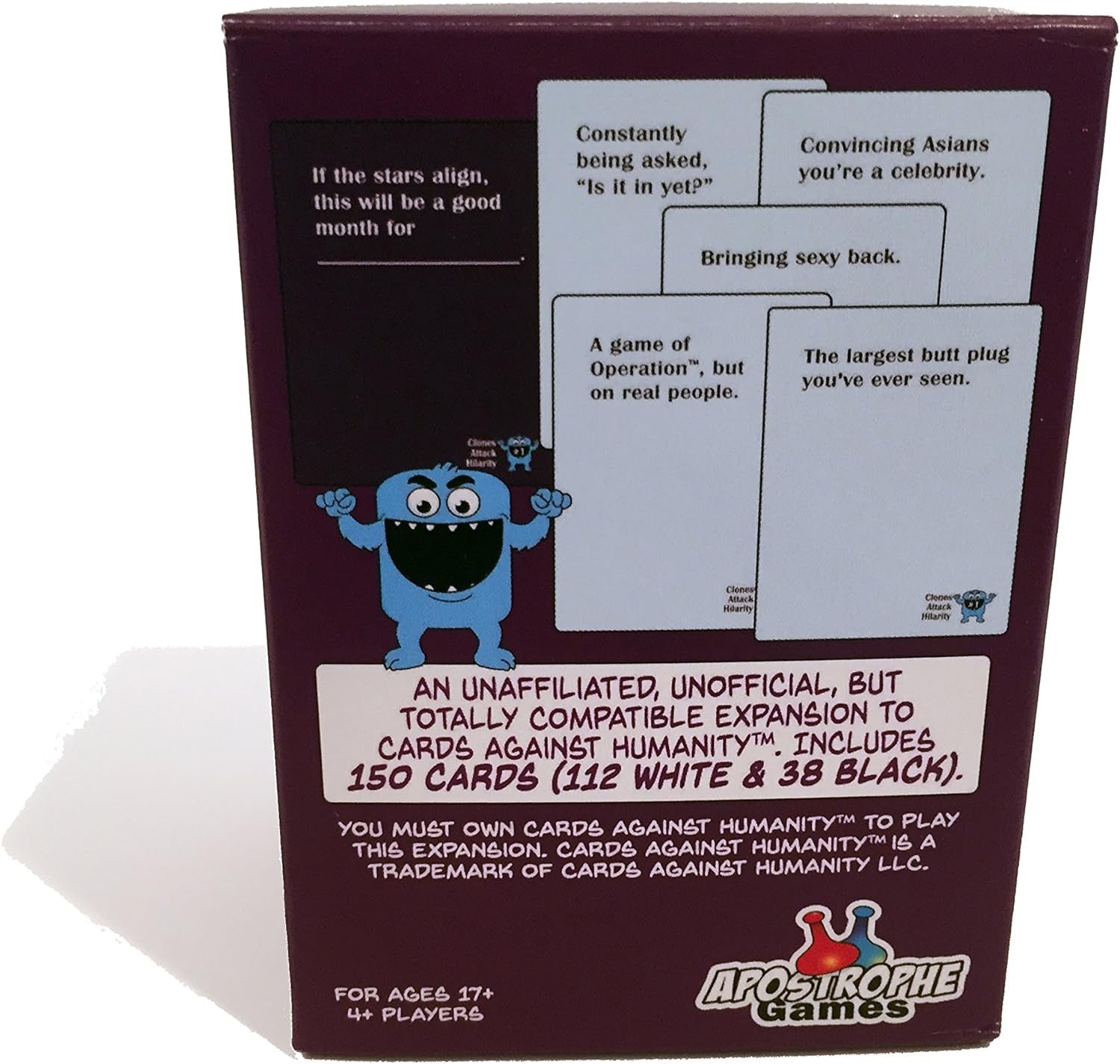 Clones Attack Hilarity, 150 Card Expansion Pack - Toybase