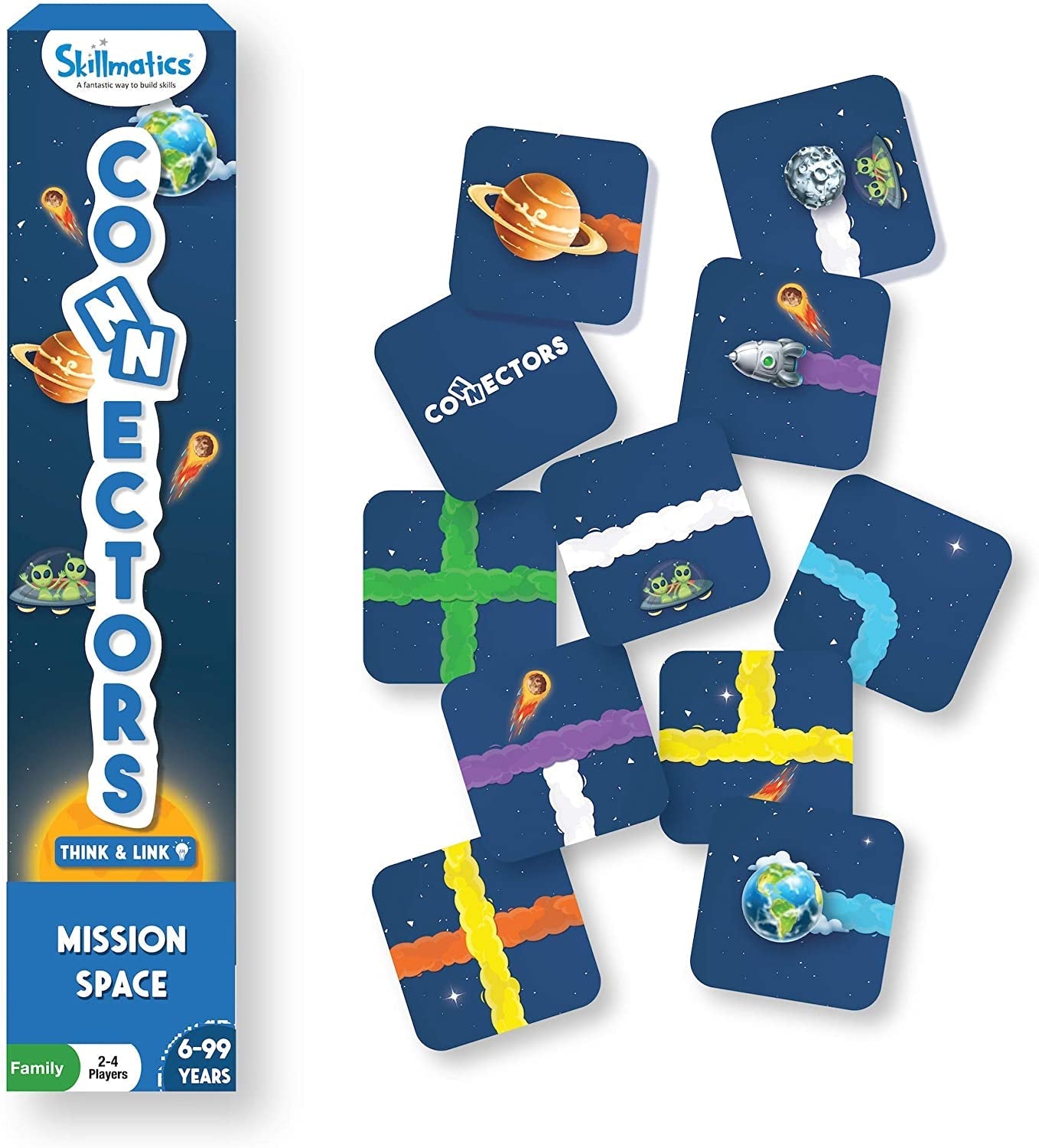 Connectors Mission Space - Educational Game - Strategy & Matching, Ages 6 and Up - The Toy Base