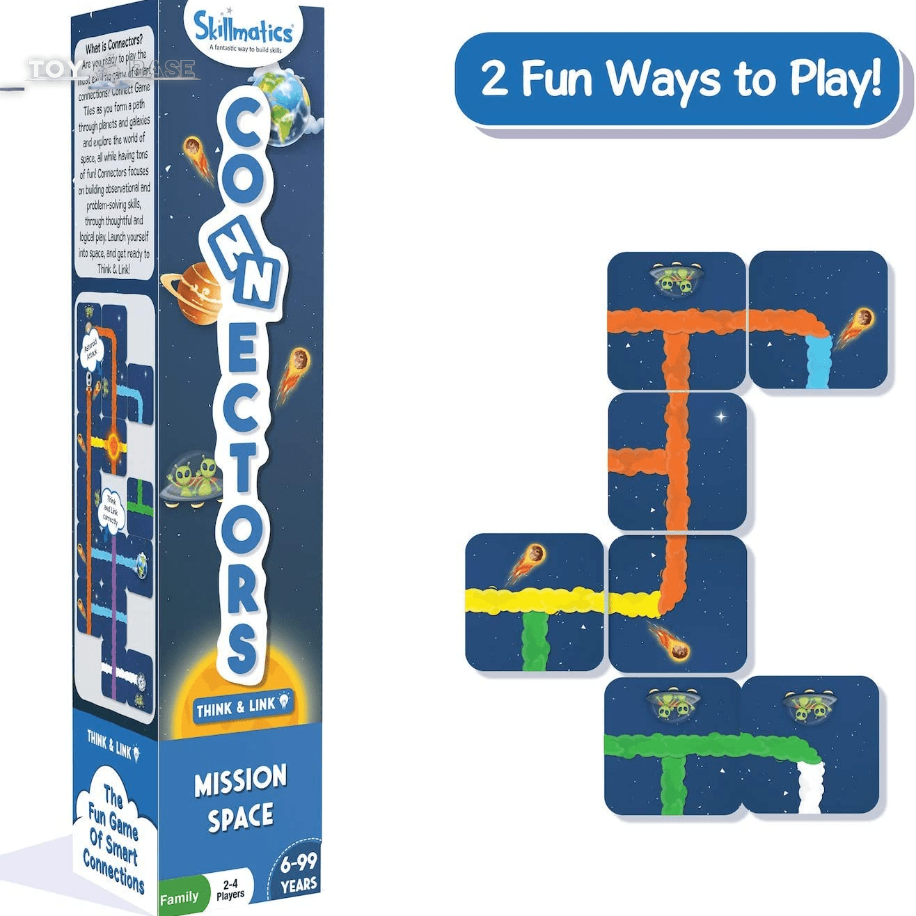 Connectors Mission Space - Educational Game - Strategy & Matching, Ages 6 and Up - The Toy Base