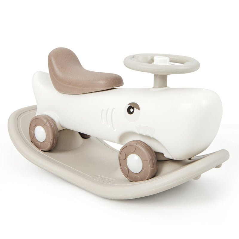 Convertible Rocking Horse and Sliding Car with Detachable Balance Board - The Toy Base