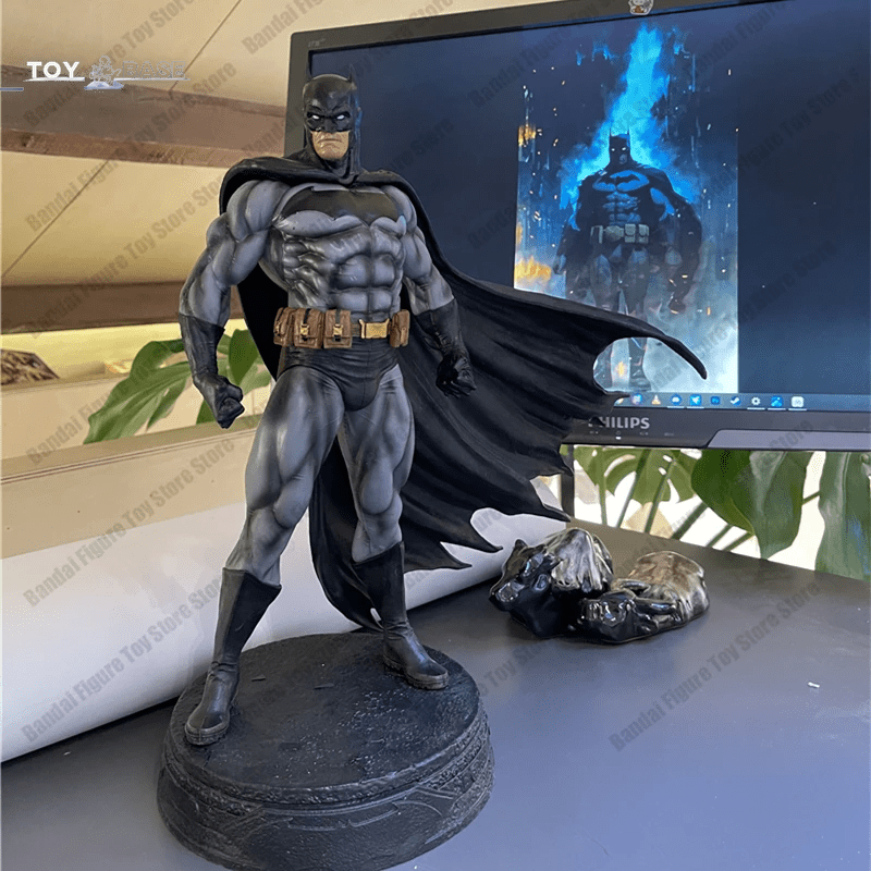 Dark Knight Batman Action Figure - Giant 38Cm - Justice League Standing Batman Ornament - I Love 💕