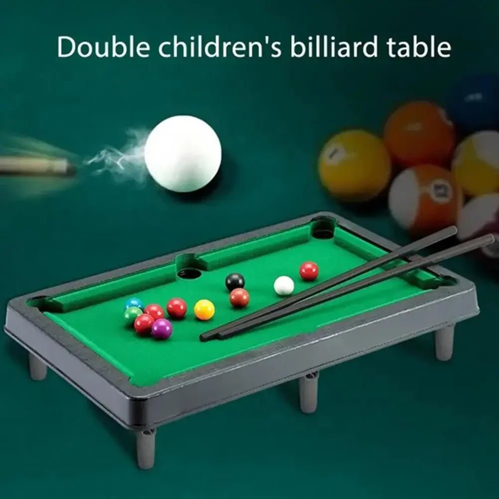 Desktop Pool Table Interactive Simulation Miniature Pool Game Children'S Pool Table Home Mini Snooker Billiards Game Sets - I Love 💕