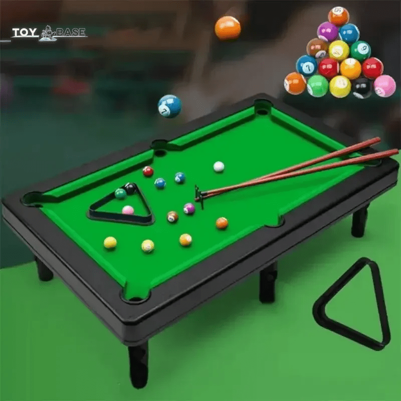 Desktop Pool Table Interactive Simulation Miniature Pool Game Children'S Pool Table Home Mini Snooker Billiards Game Sets - I Love 💕