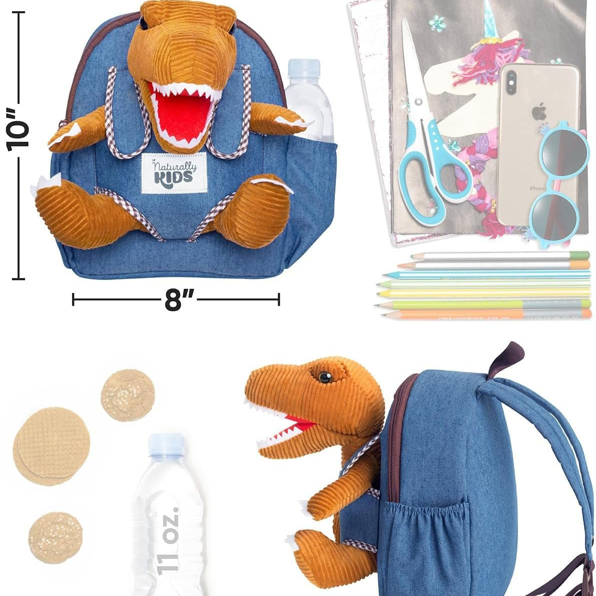 Dinosaur Backpack, for Toddlers 1-3 - The Toy Base