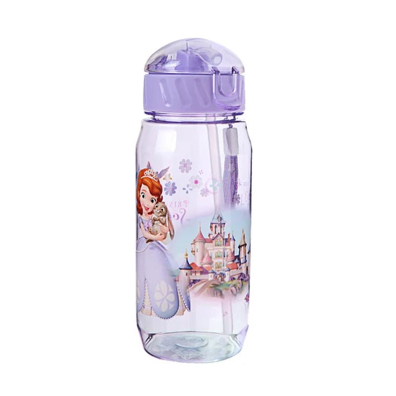 Disney Water Bottles with Straw – 450ML - Mickey Minnie Mouse Water Cups - I Love 💕